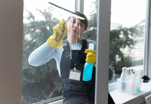 Nettoyage de vitres intérieures et extérieures à Augerolles